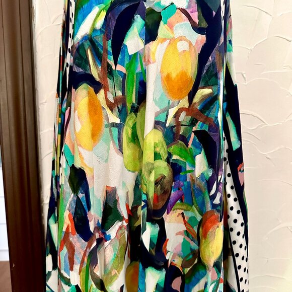 NWOT Simply Art Dolcezza: Orangerie 4 Corners Maxi Dress - Medium - Picture 12 of 15